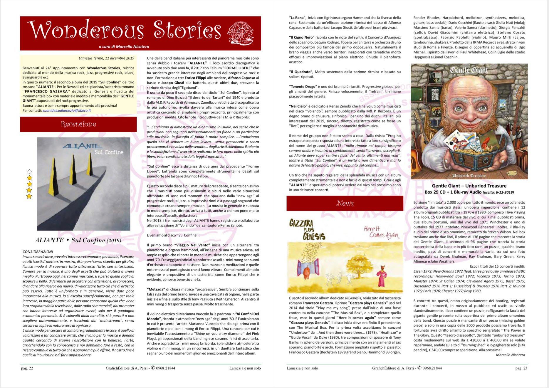 Wonderous Stories (12-2019)