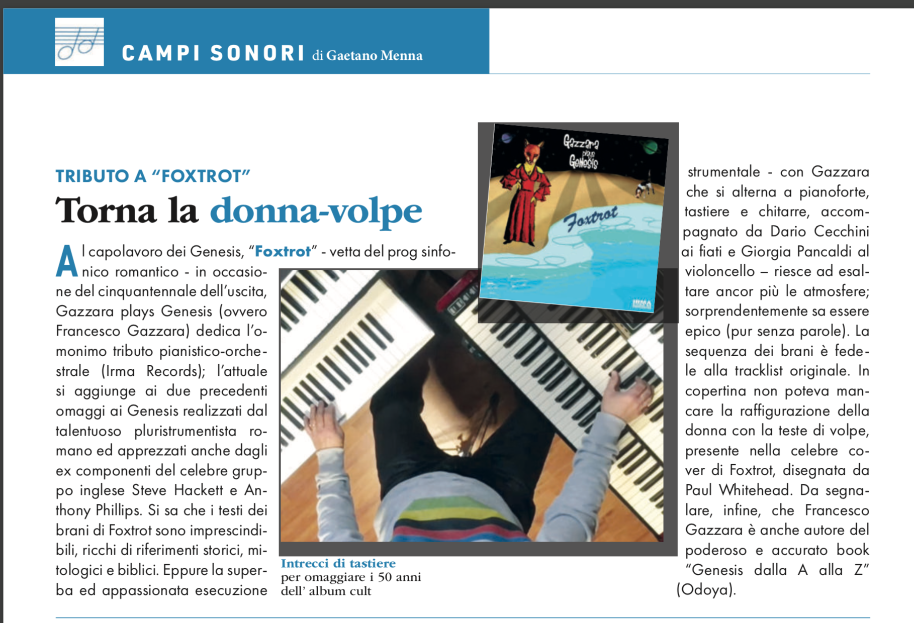 Mondo Agricolo - Foxtrot GPG